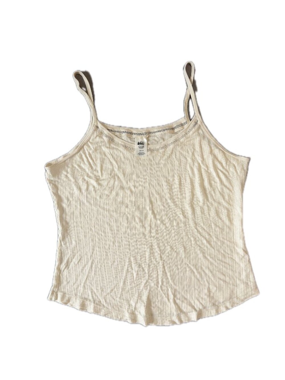 REI 100% Silk Ivory Cami Tank Top Small